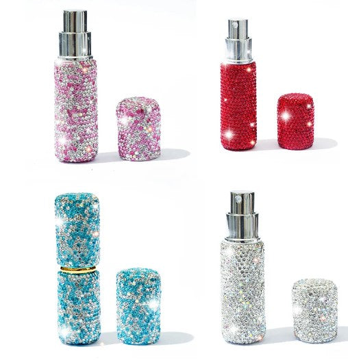 Perfume bottle - rhinestone mini travel